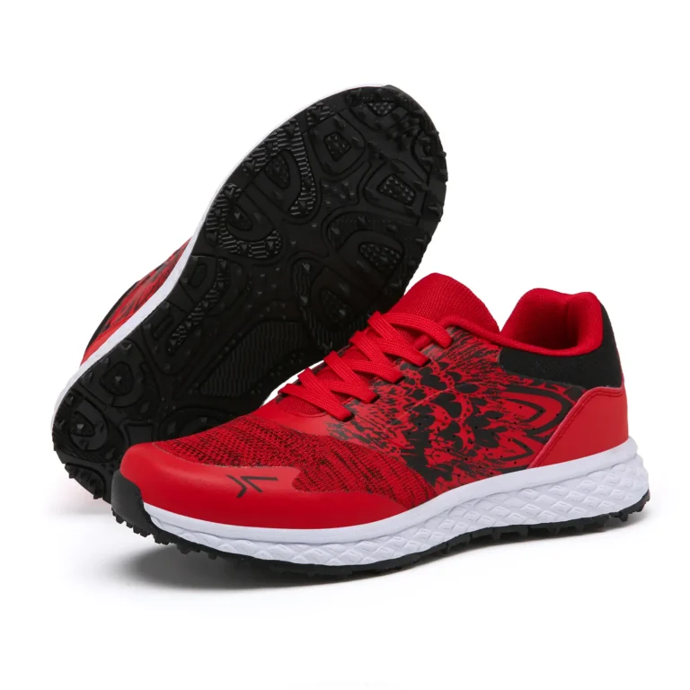 black dial lacing golf shoes spikes main 5