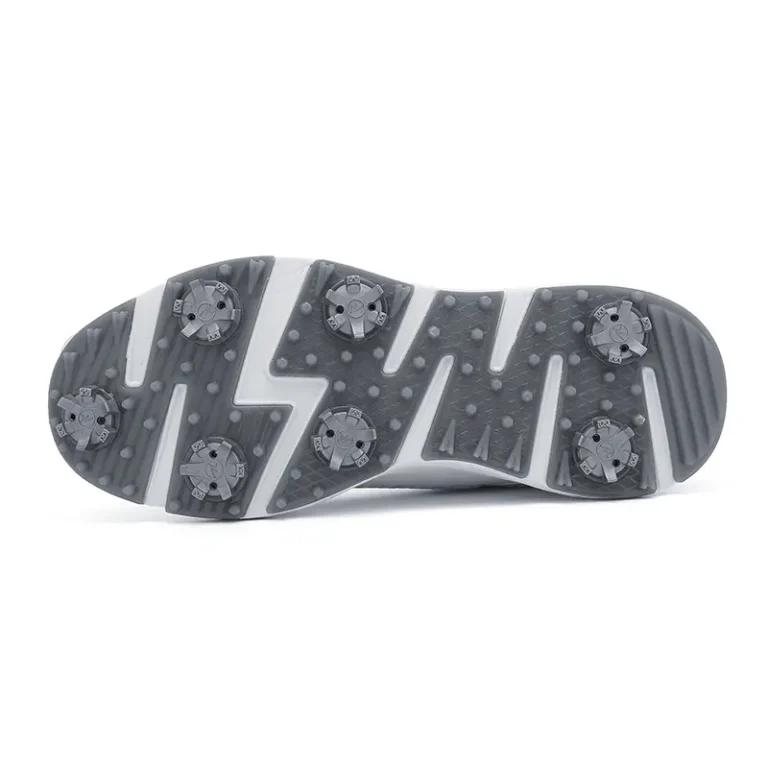 black white golf shoes visible spikes main 4