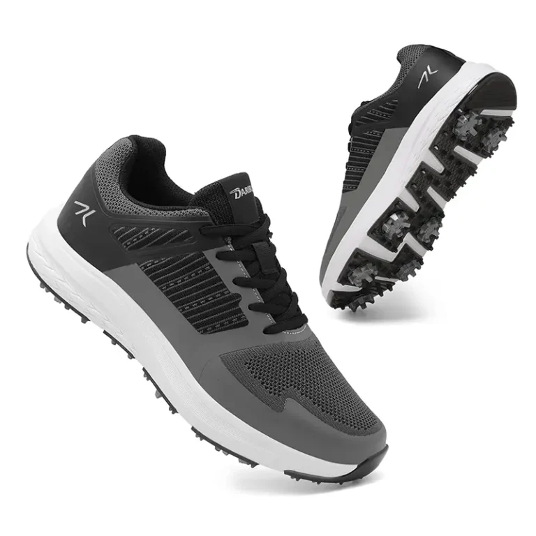 black white golf shoes visible spikes main 6