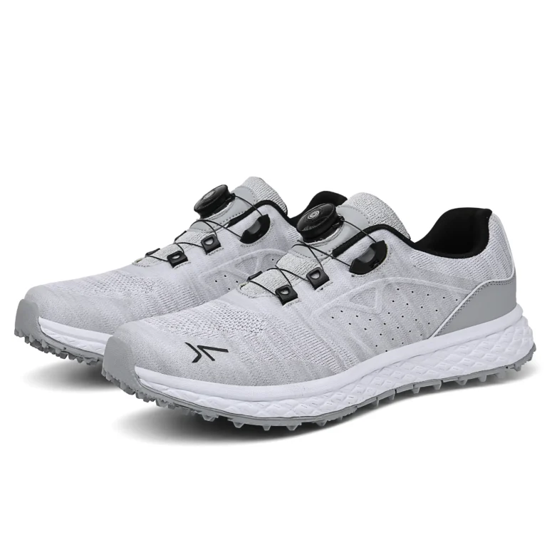 grey camouflage golf shoes rotary lacing main 3
