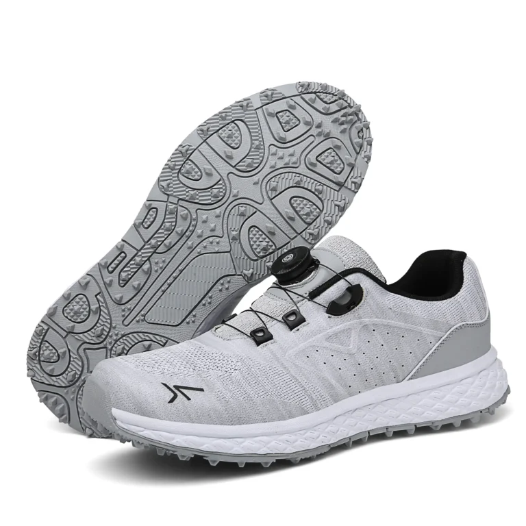 grey camouflage golf shoes rotary lacing main 4