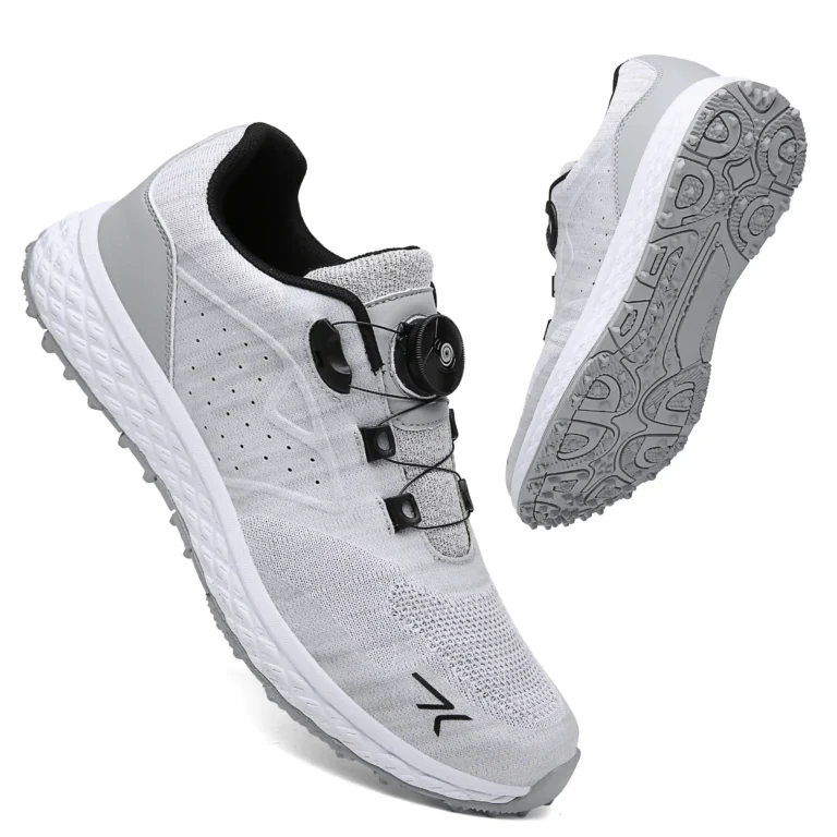 grey camouflage golf shoes rotary lacing main 5