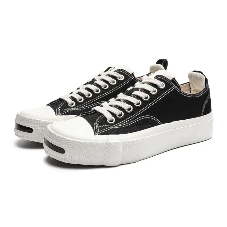 grey canvas platform sneakers main 3