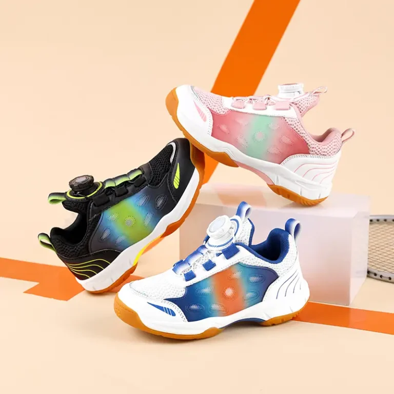 multi color kids athletic shoes dial laces main 2